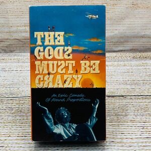 The Gods Must Be Crazy [VHS Tape 1980 (1990Release)] Comedy‎ Movie